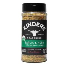 Aglio ed erbe biologiche con